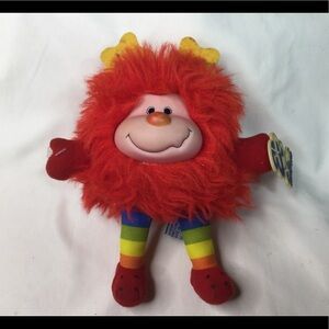 Vintage 80s Rainbow Brite Red Romeo Sprite Plush